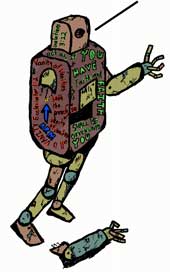 It's a biblical robot... with instructions!